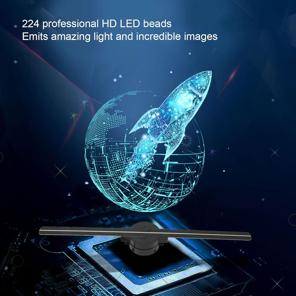 3D Hologram Fan WiFi Holographic Projector Display