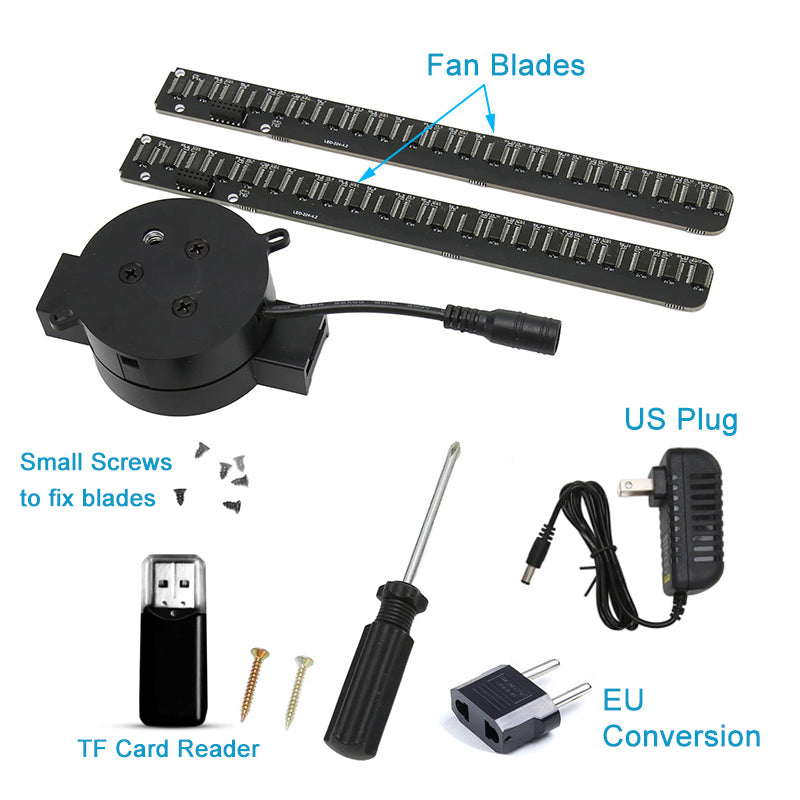 3D Hologram Fan WiFi Holographic Projector Display