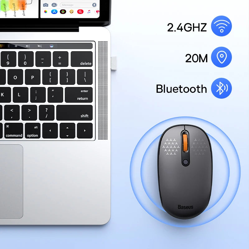 Baseus Bluetooth Wireless Mouse - Silent 1600DPI